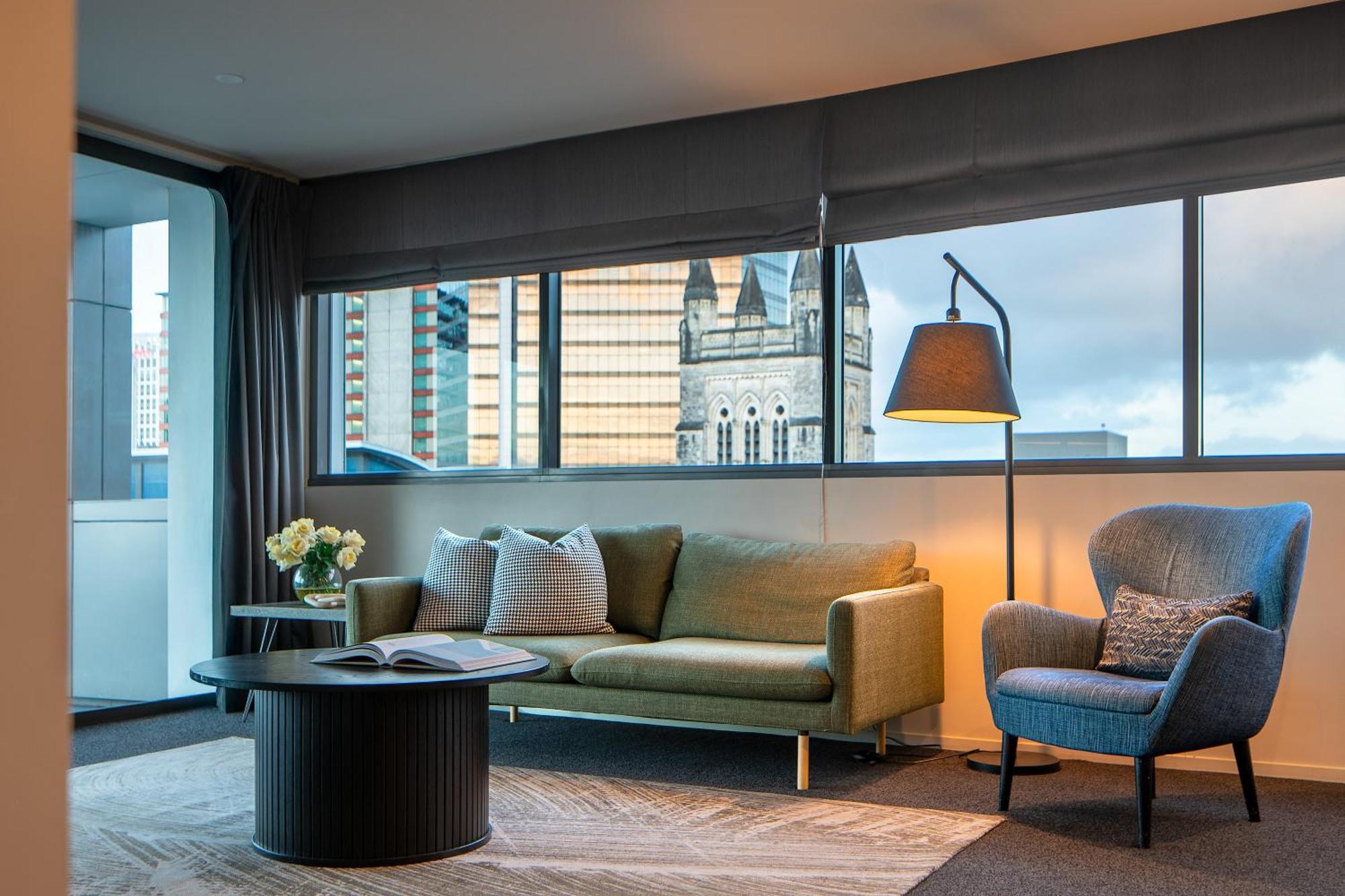 Quest On Hobson Serviced Apartments Оукланд Екстериор снимка